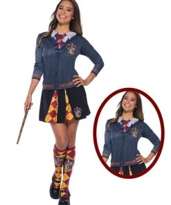 Rubie's Gryffindor Top For Adults - Warner Bros Harry Potter