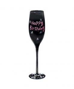 Forum Novelties Letter H Costumes Happy Birthday Champagne Flute