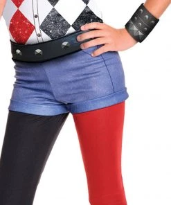 Rubie's Harley Quinn Deluxe Costume For Kids - Warner Bros DC Super Hero Girls