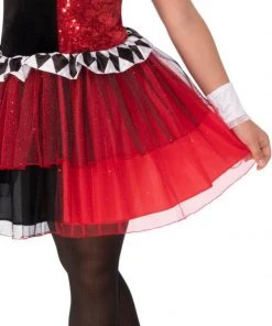 Rubie's Harley Quinn Deluxe Tutu Costume For Kids - Warner Bros DC Comics