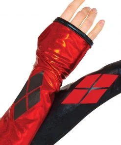 Rubie's Harley Quinn Gauntlets For Adults - Warner Bros DC Comics