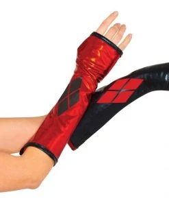 Rubie's Harley Quinn Gauntlets For Adults - Warner Bros DC Comics