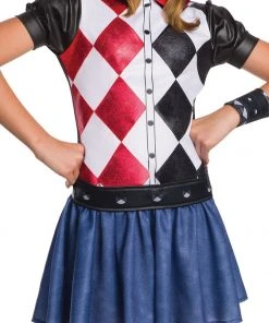 Rubie's Harley Quinn Hoodie Costume For Kids - Warner Bros DC Super Hero Girls 8 Rubie's Harley Quinn Hoodie Costume For Kids - Warner Bros DC Super Hero Girls