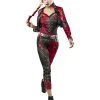 Rubie's Harley Quinn Jumpsuit Costume For Adults - Warner Bros Suicide Squad 2