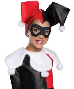 Rubie's Harley Quinn Jumpsuit Costume For Kids - Warner Broc DC Super Hero Girls