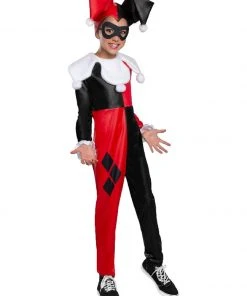 Rubie's Harley Quinn Jumpsuit Costume For Kids - Warner Broc DC Super Hero Girls