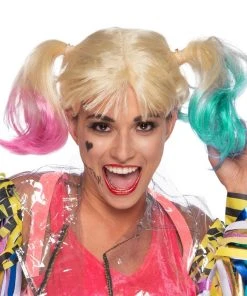 Rubie's Harley Quinn Wig For Adults - Warner Bros Birds Of Prey