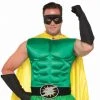 Forum Novelties Hero Muscle Chest Green For Adults