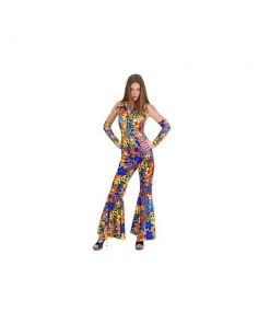 Funny Fashion Hippie Love Chick Costume For Adults