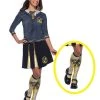 Rubie's Hufflepuff Costume Socks For Teens & Adults - Warner Bros Harry Potter