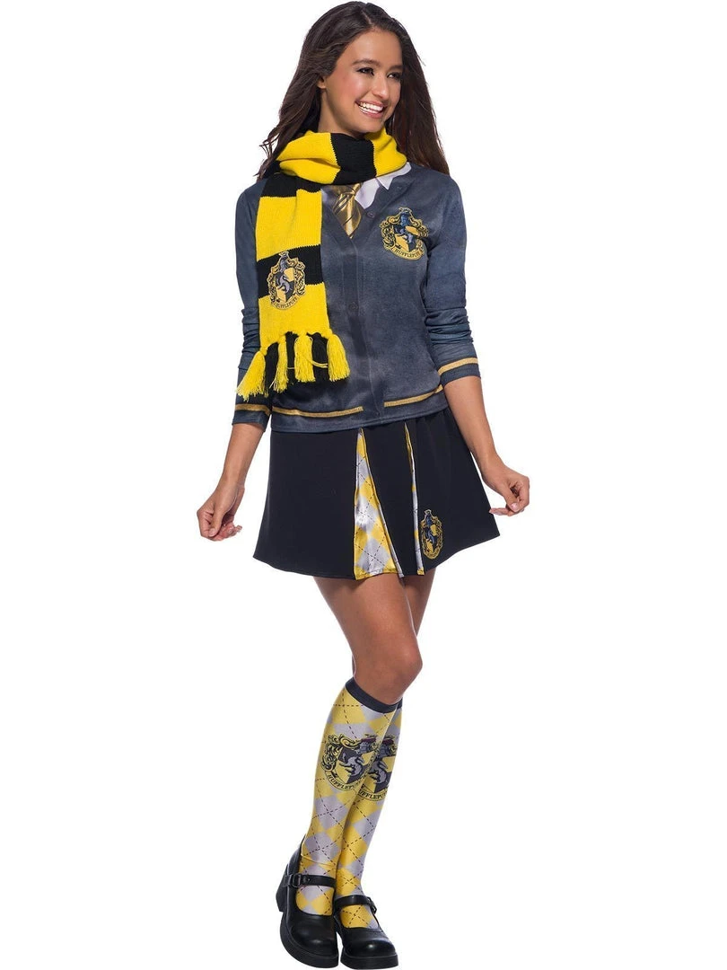 Rubie's Hufflepuff Deluxe Scarf For Kids - Warner Bros Harry Potter 4 Rubie's Hufflepuff Deluxe Scarf For Kids - Warner Bros Harry Potter