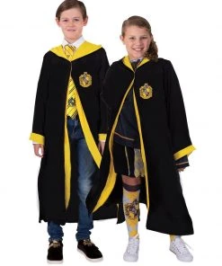 Rubie's Hufflepuff Robe For Kids - Warner Bros Harry Potter