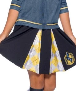Rubie's Hufflepuff Skirt For Kids - Warner Bros Harry Potter