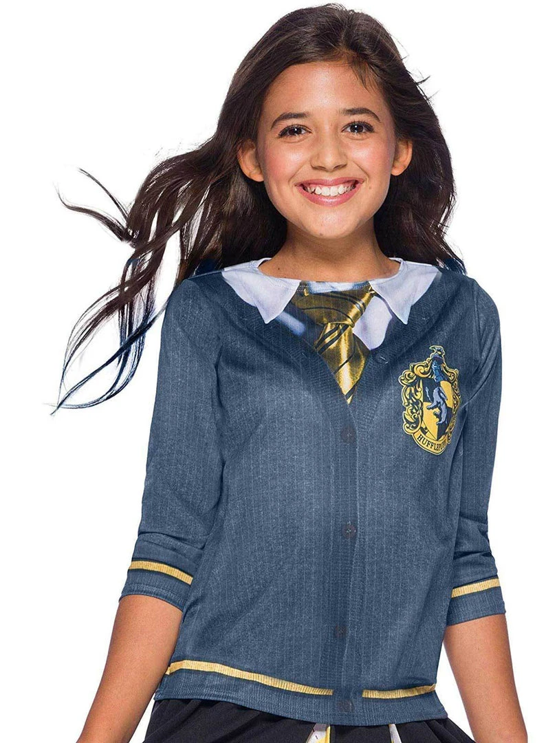Rubie's Hufflepuff Top For Kids - Warner Bros Harry Potter 4 Rubie's Hufflepuff Top For Kids - Warner Bros Harry Potter