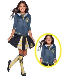 Rubie's Hufflepuff Top For Kids - Warner Bros Harry Potter