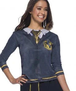 Rubie's Hufflepuff Top For Adults - Warner Bros Harry Potter