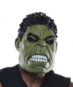 Rubie's Hulk 3/4 Mask For Adults - Marvel Avengers