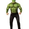 Rubie's Hulk Deluxe Costume For Adults - Marvel Avengers Endgame