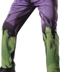 Rubie's Hulk Deluxe Costume For Kids - Marvel Avengers 10 Rubie's Hulk Deluxe Costume For Kids - Marvel Avengers
