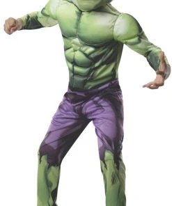 Rubie's Hulk Deluxe Costume For Kids - Marvel Avengers