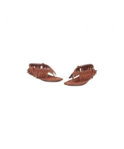Ellie Shoes Inc Indian Fringe Flip Flop Sandal For Adults