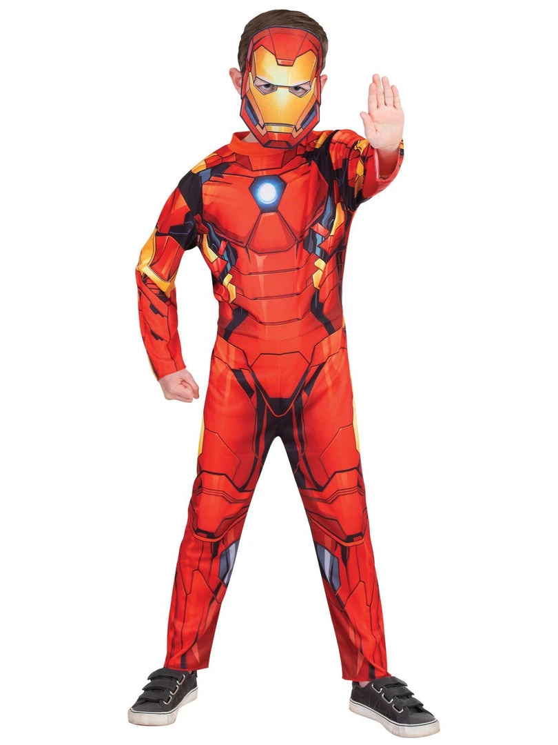 Rubie's Iron Man Classic Costume For Kids - Marvel Avengers Infinity War 3 Rubie's Iron Man Classic Costume For Kids - Marvel Avengers Infinity War