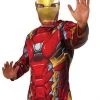 Rubie's Iron Man Costume Top & Mask Set For Adults - Marvel Avengers