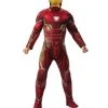 Rubie's Iron Man Deluxe Costume For Adults - Marvel Avengers Infinity War