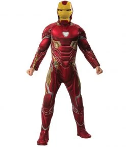 Rubie's Iron Man Deluxe Costume For Adults - Marvel Avengers Infinity War