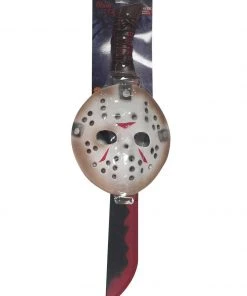 Costume World NZ Sales 24 Rubie's Jason Mask And Machete Set