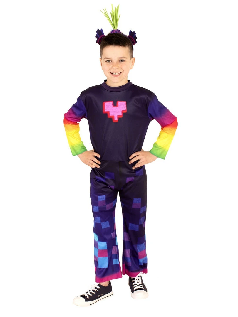 Rubie's King Trollex Deluxe Costume For Kids - Dreamworks Trolls 2 3 Rubie's King Trollex Deluxe Costume For Kids - Dreamworks Trolls 2