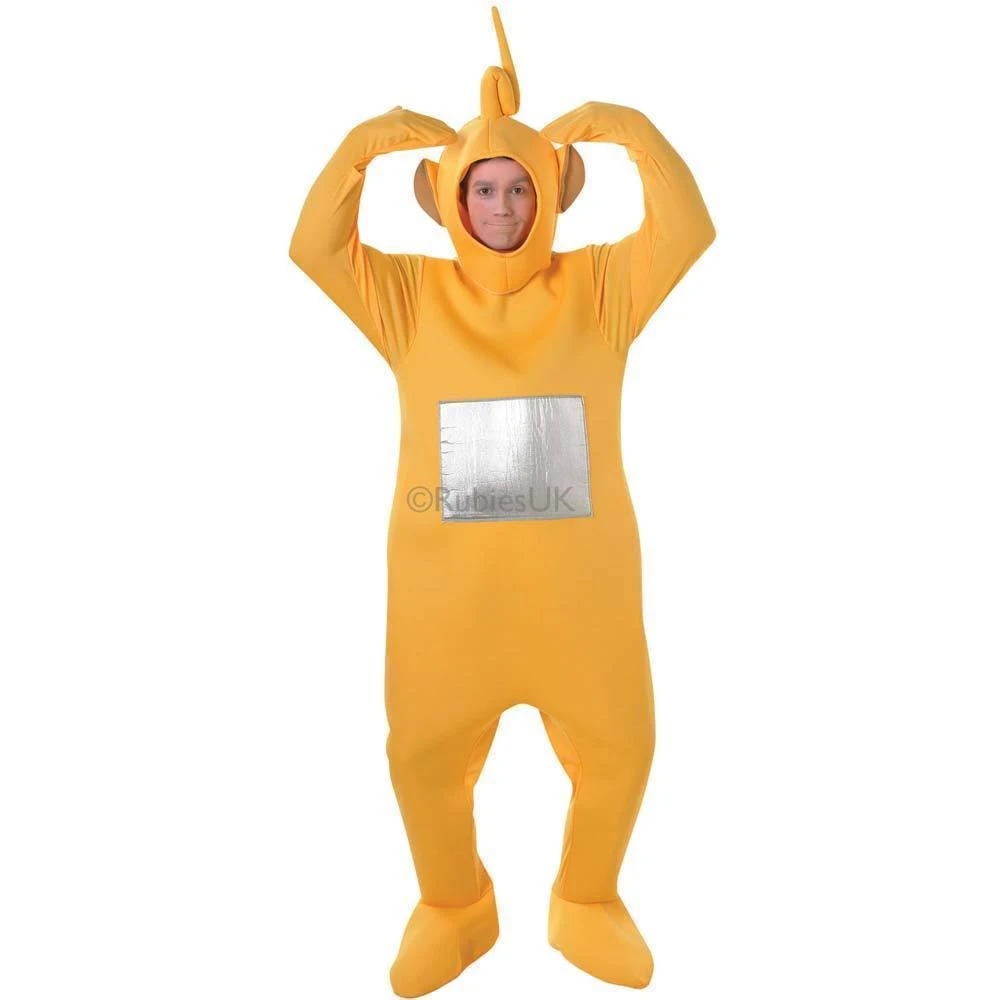 Rubie's Laa-Laa Teletubby Costume For Adults - BBC Teletubbies 3 Rubie's Laa-Laa Teletubby Costume For Adults - BBC Teletubbies