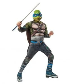 Rubie's Leonardo Deluxe Costume For Kids - Nickelodeon Teenage Mutant Ninja Turtles