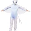 Rubie's Light Fury Deluxe Costume For Kids - Universal How To Train Your Dragon