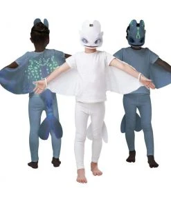 Rubie's Light Fury Glow In The Dark Accessory Set For Kids - Universal How To Train Your Dragon