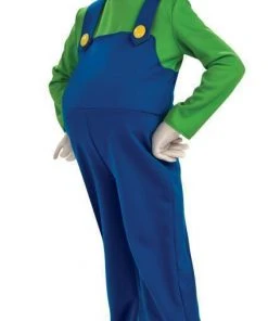 Rubie's Luigi Deluxe Costume For Kids - Super Mario Bros