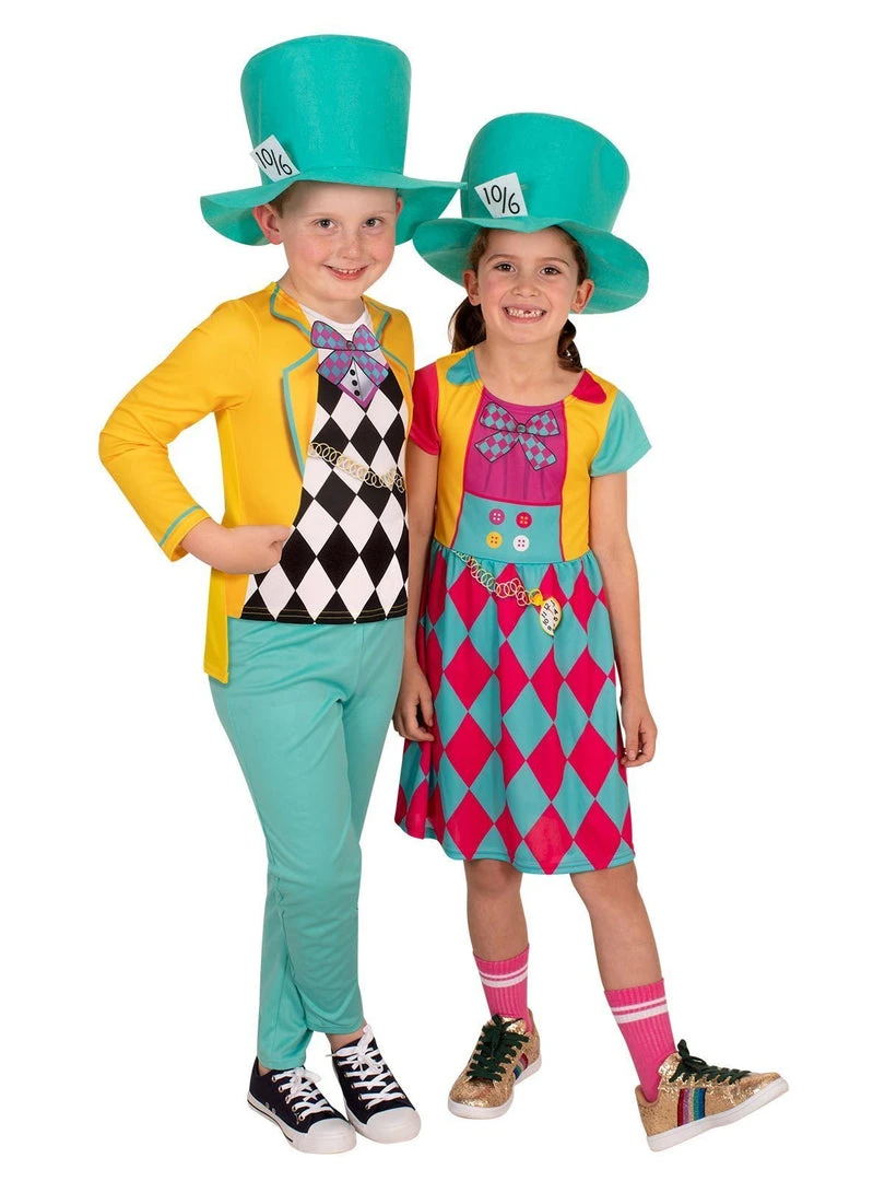 Rubie's Mad Hatter Dress Costume For Kids - Disney Alice In Wonderland 6 Rubie's Mad Hatter Dress Costume For Kids - Disney Alice In Wonderland