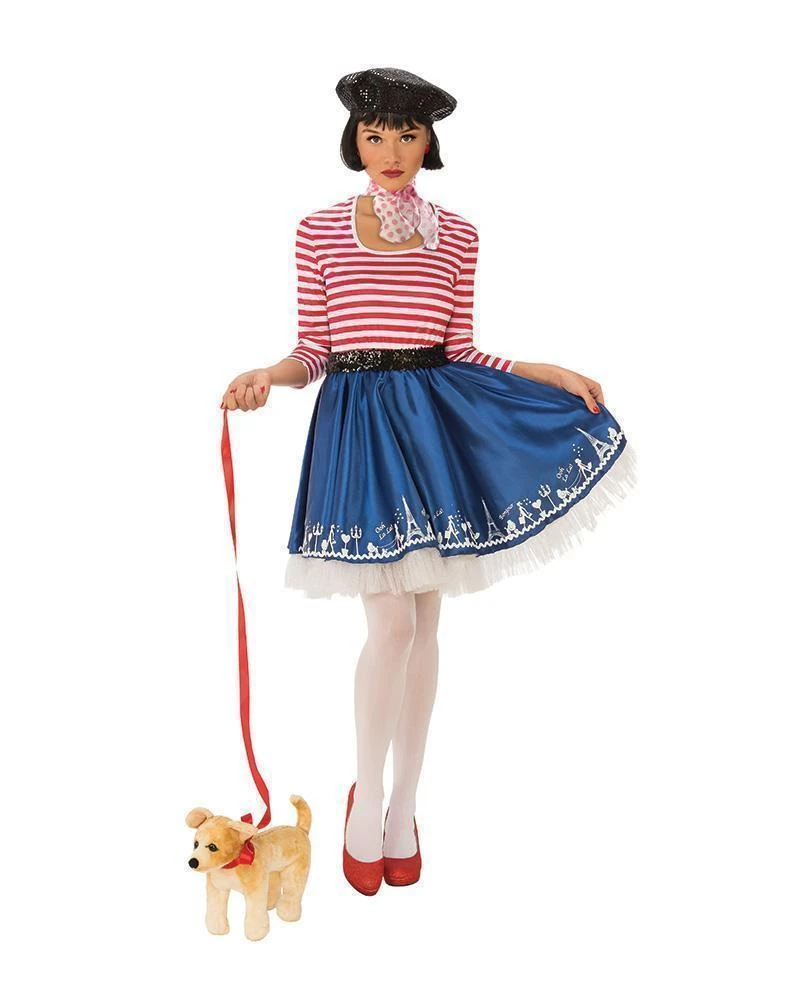 Rubie's Mademoiselle French Lady Costume For Adults 3 Rubie's Mademoiselle French Lady Costume For Adults