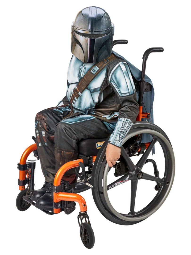 Rubie's Mandalorian Adaptive Costume For Kids - Disney Star Wars 3 Rubie's Mandalorian Adaptive Costume For Kids - Disney Star Wars