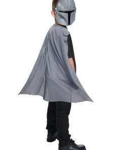 Rubie's Mandalorian Cape & Mask Set For Kids - Disney Star Wars
