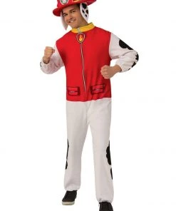 Rubie's Marshall Onesie Costume For Adults - Nickelodeon Paw Patrol