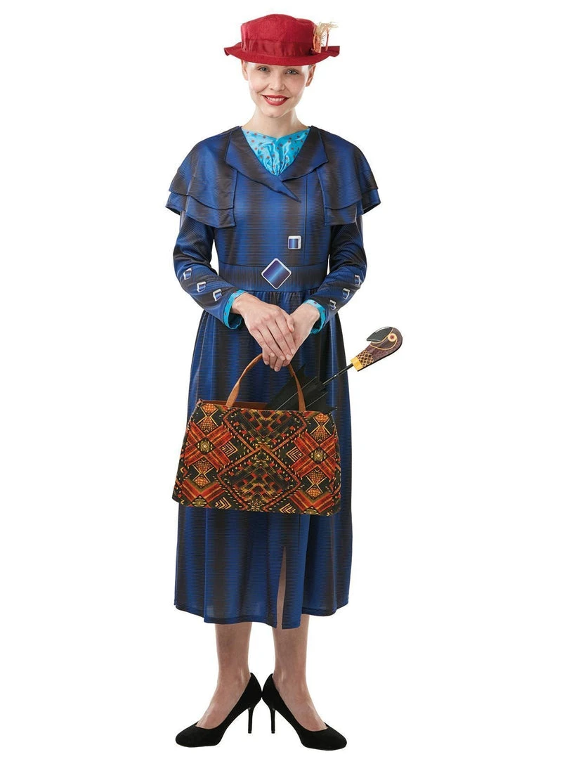 Rubie's Mary Poppins Deluxe Costume For Adults - Disney Mary Poppins Returns 5 Rubie's Mary Poppins Deluxe Costume For Adults - Disney Mary Poppins Returns