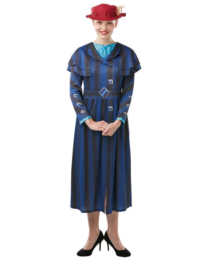 Rubie's Mary Poppins Deluxe Costume For Adults - Disney Mary Poppins Returns 3 Rubie's Mary Poppins Deluxe Costume For Adults - Disney Mary Poppins Returns