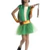 Rubie's Michelangelo Deluxe Tutu Costume For Kids - Nickelodeon Teenage Mutant Ninja Turtles