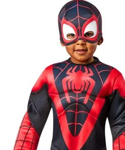 Rubie's Miles Morales Spider-Man Costume For Toddlers - Marvel Spidey & His Amazing Friends