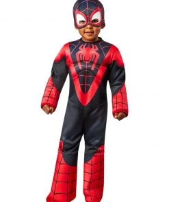 Rubie's Miles Morales Spider-Man Costume For Toddlers - Marvel Spidey & His Amazing Friends