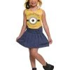 Rubie's Minion Face Dress Costume For Kids - Universal Despicable Me 1 Rubie's Minion Face Dress Costume For Kids - Universal Despicable Me