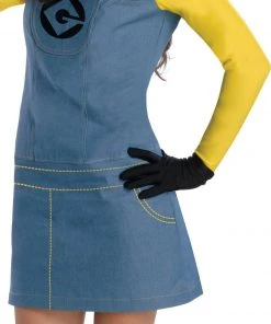 Rubie's Minion Girl Costume For Adults - Universal Despicable Me 8 Rubie's Minion Girl Costume For Adults - Universal Despicable Me