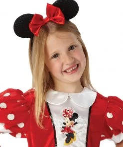 Rubie's Minnie Mouse Red Glitz Costume For Kids - Disney Mickey Mouse