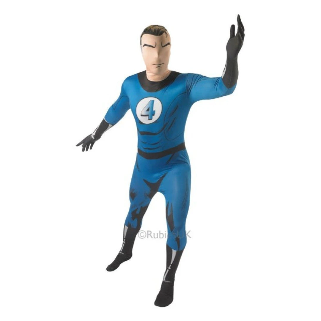 Rubie's Mr Fantastic 2nd Skin Costume For Adults - Marvel Fantastic 4 3 Rubie's Mr Fantastic 2nd Skin Costume For Adults - Marvel Fantastic 4